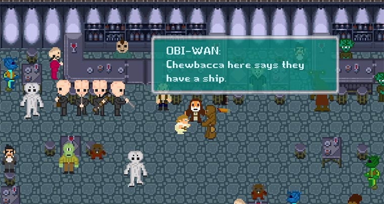 8 Bit Cinema: Star Wars 8-bit-cinema-star-wars