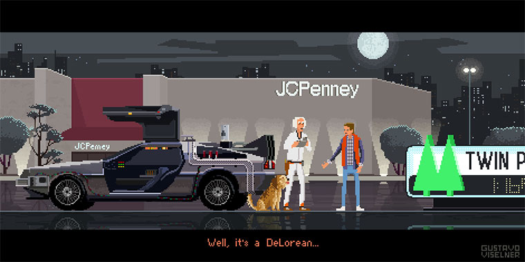 Filme in Pixel Art