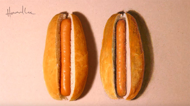 Superrealistischer Perspektiv-Zeichnungen