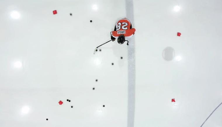 Geniale Eishockey-Trickshots NHL-After-Dark 