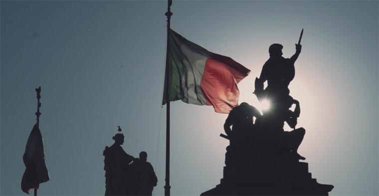 Schönes Stadt(fest)portrait Roms