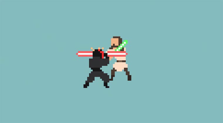 8-Bit Star Wars Death Star-Wars-Deaths 
