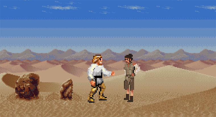 Star Wars-Charaktere treffen auf ihre Pendants