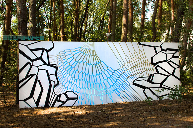 Tape Art von TAPE OVER aus Berlin TAPE-OVER_01