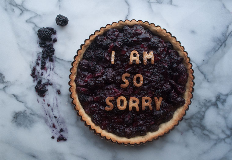 Gebackenes Liebes-Ende