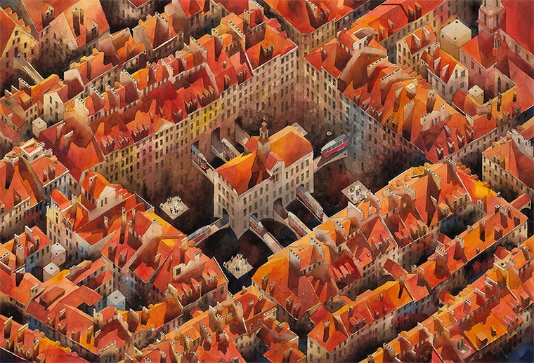 Malerei: Tytus Brzozowski