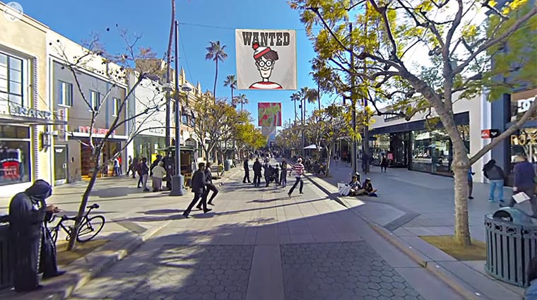 Wo ist Walter im 360°-Video?