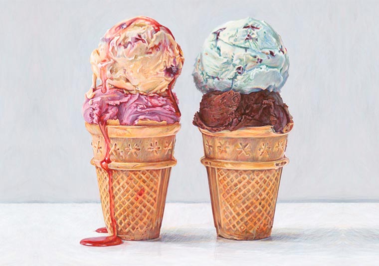 Mit Eierfarbe gemaltes Essen Joel-Penkman_01 