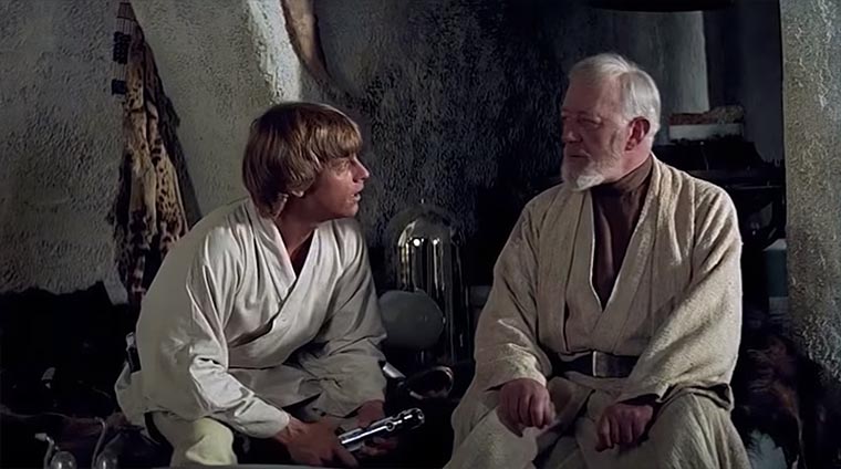 Luke Skywalker fragt