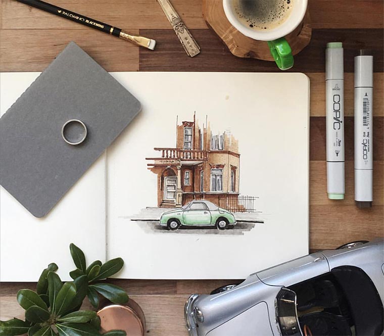 Zeichnungen: Mustafa Yesil