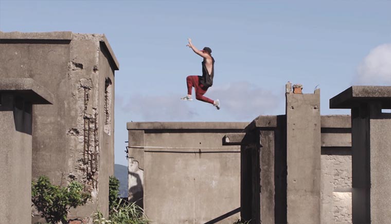Parkour durch Japans verbotene Insel