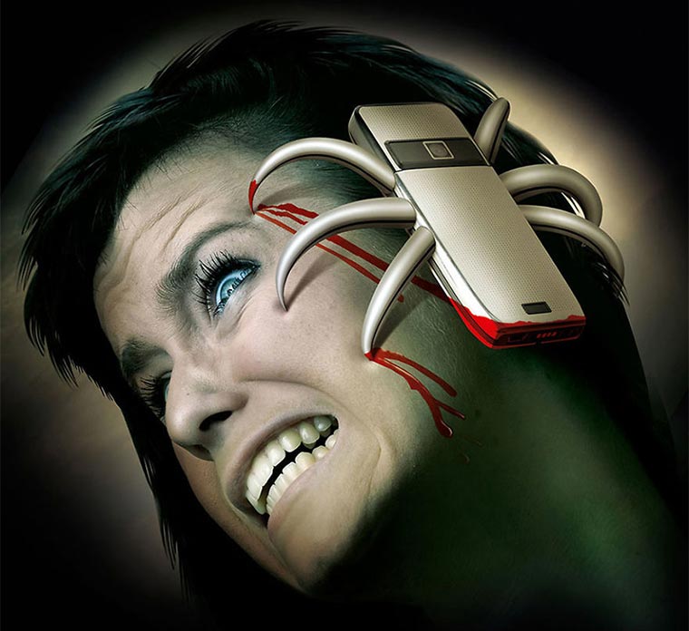 Gesellschaftskritische Bildmanipulationen