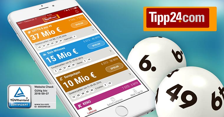 Maik spielt Online-Lotto #1 tipp24-tuev 