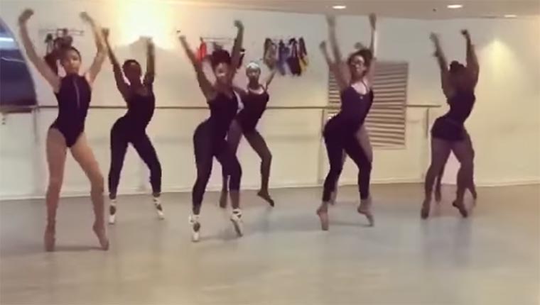Hiplet: Ballett trifft Hip Hop-Tanz Hiplet-dance 