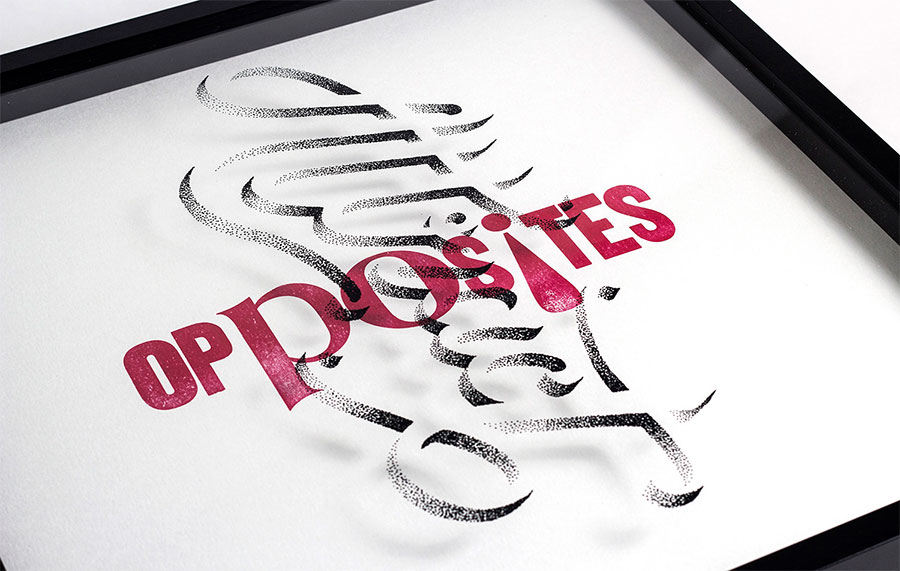 Lettering meets Letterpress