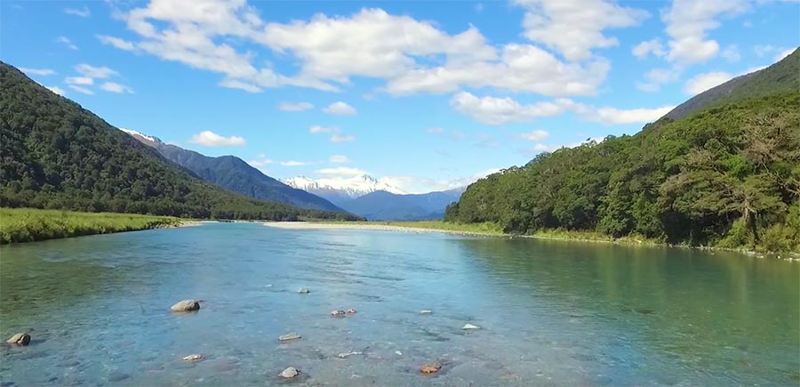 Neuseeland aus der Luft