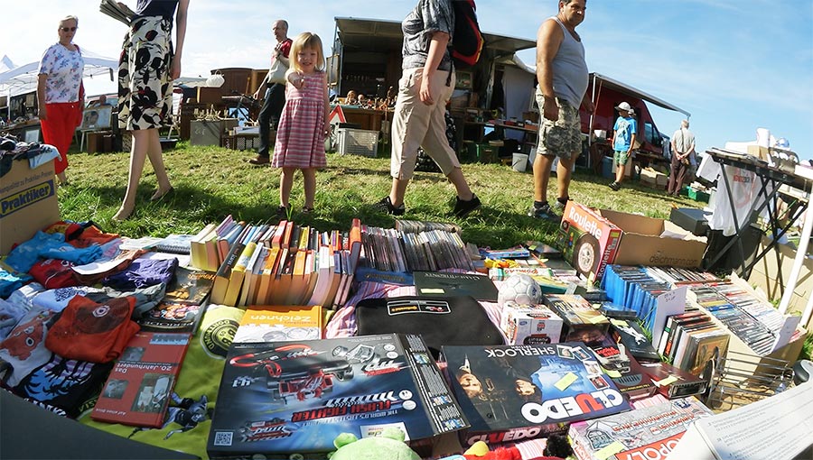 Vlog: Als Verkäufer auf dem größten Flohmarkt Bayerns