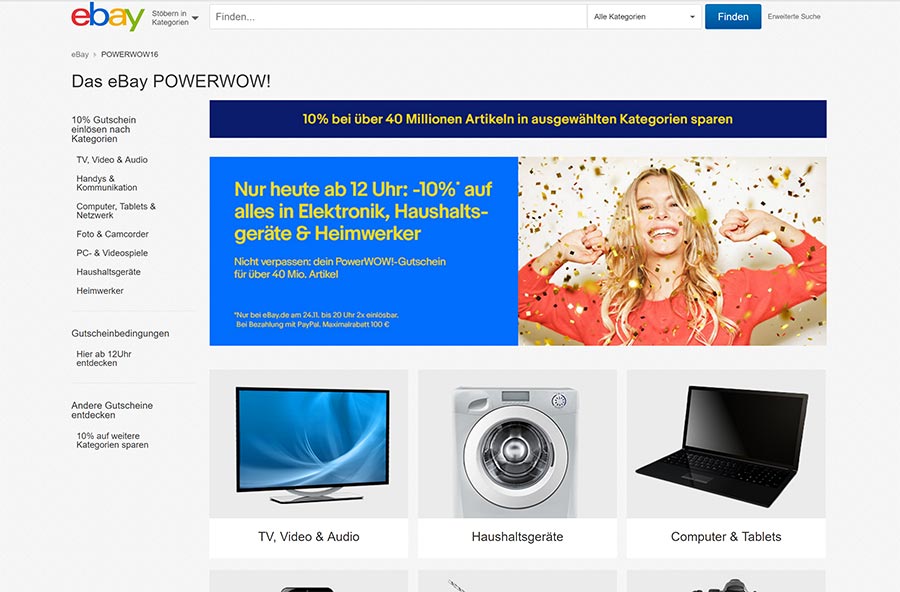 Nur heute: 10% beim eBay PowerWOW! eBay-powerWOW-screen 