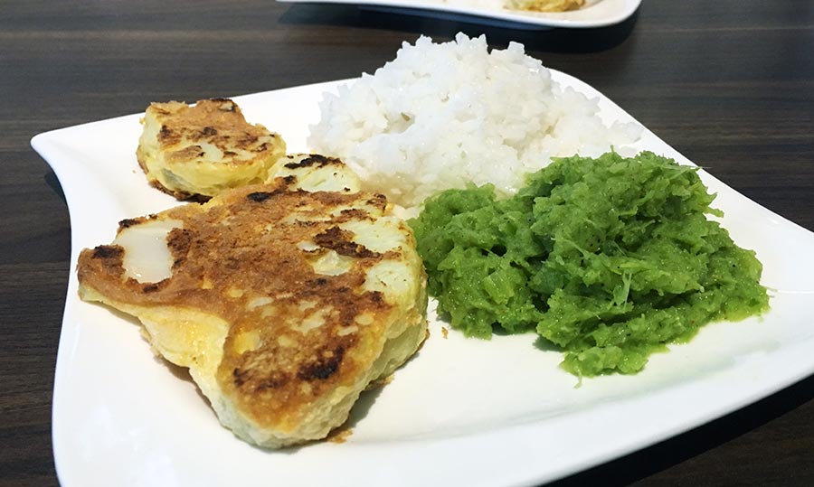 Ein-Minuten-Menü: Blumenkohl-Schnitzel