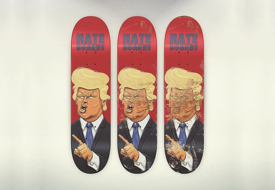 Skateboard-Fratzen zum Zershredden hate-boards_01 