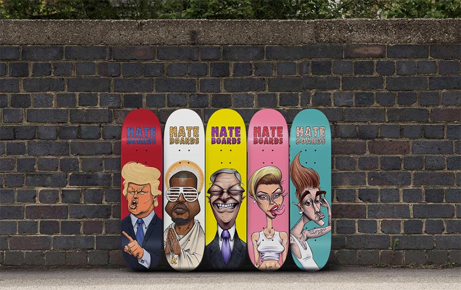 Skateboard-Fratzen zum Zershredden hate-boards_05 