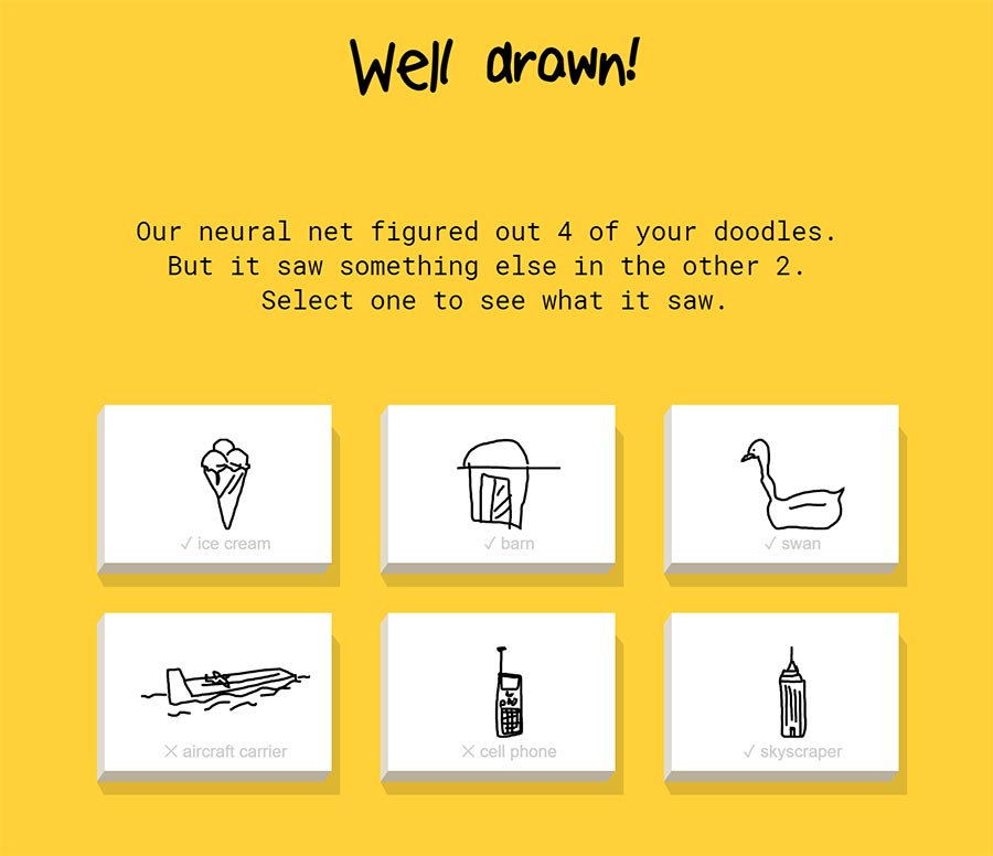 Neurales Netzwerk erkennt deine Zeichnungen quick-draw-google-ai_02 