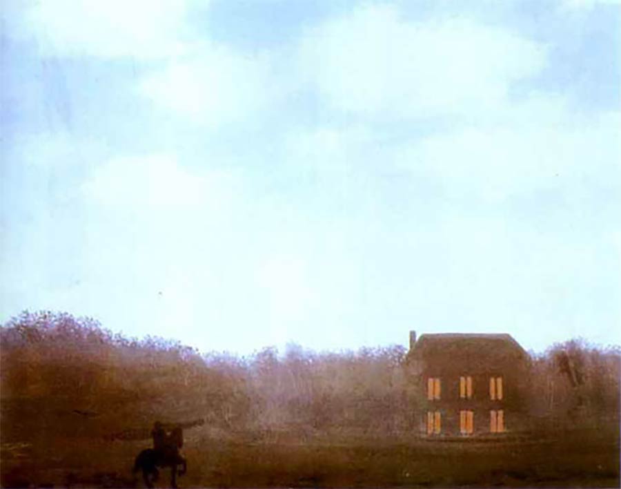 Die letzten Werke berühmter Maler 06_Rene-Magritte-The-Empire-Of-Lights-Unfinished-1967 