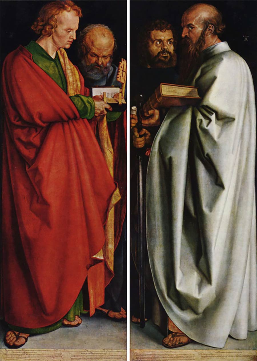 Die letzten Werke berühmter Maler 08_Albrecht-Dürer-The-Four-Apostles-1526 