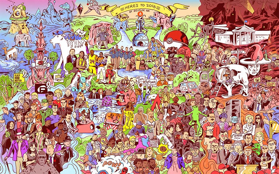 Das Jahr 2016 in einer Illustration 2016_in_one_picture_beutler_small 