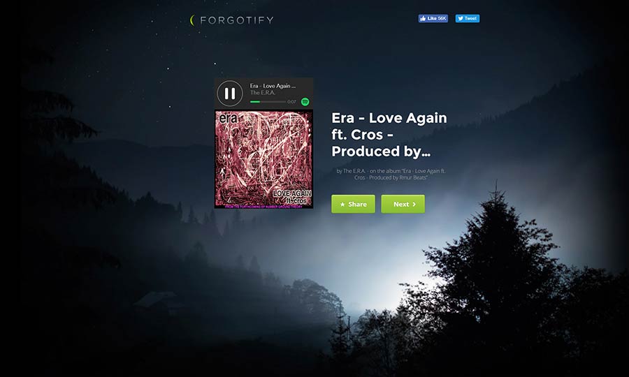 Forgotify lässt euch bislang ungespielte Songs hören
