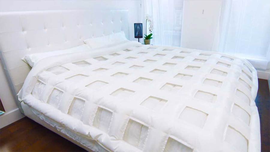 Dieses Bett macht sich selbst smartduvet 