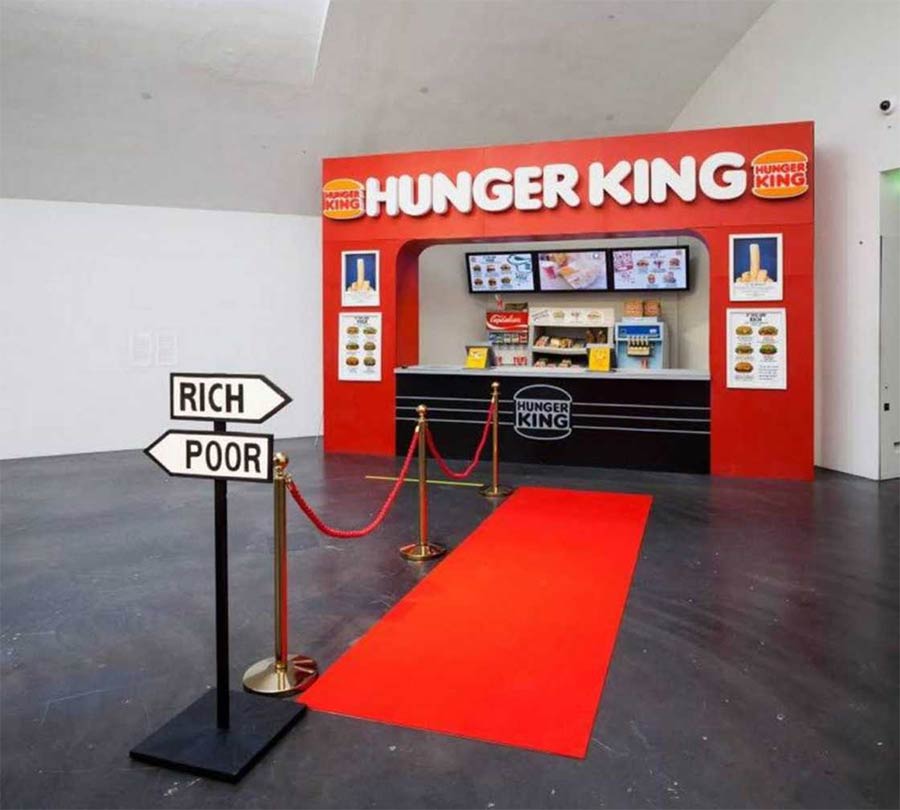 Hunger King teilt Kunden in reich und arm auf