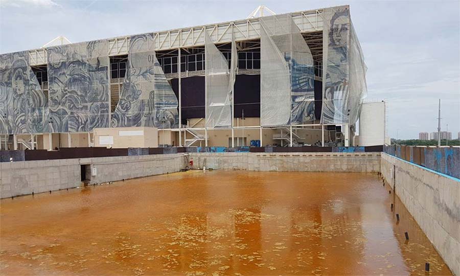 So heruntergekommen sind die Olympia-Stätten aus Rio bereits