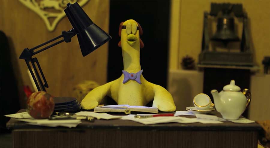 Claymation Short: Time Chicken