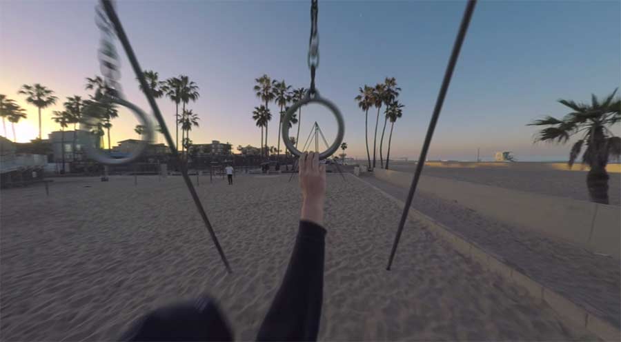 Mit der kleinsten Kameradrohne der Welt durch Los Angeles muscle-up-smallest-hd-camera-drone 