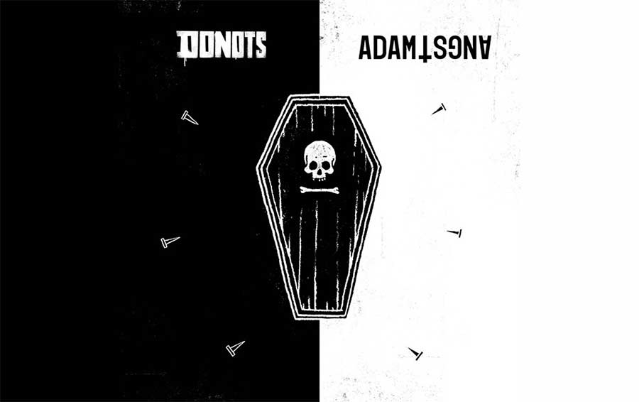 Doppel-Single DONOTS & Adam Angst split-single-donots-adam-angst 