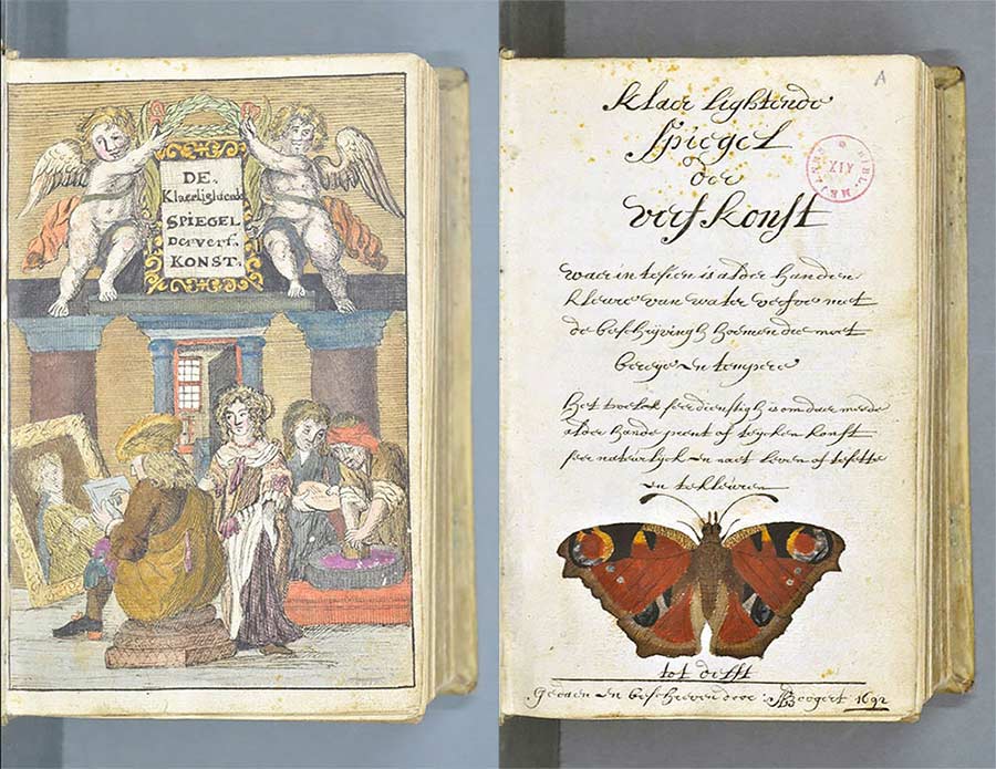 Versuch aus 1692, alle Farben in einem Buch zu sammeln farbenbuch_04 