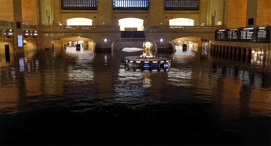 New York City unter Wasser