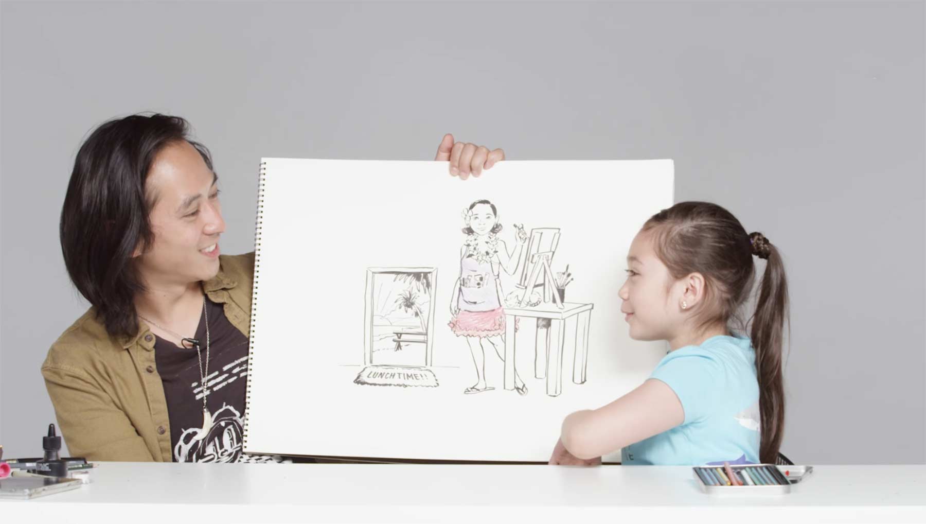 Kinder beschreiben Illustrator ihre Traumjobs Kids-Describe-Their-Dream-Job-to-an-Illustrator 