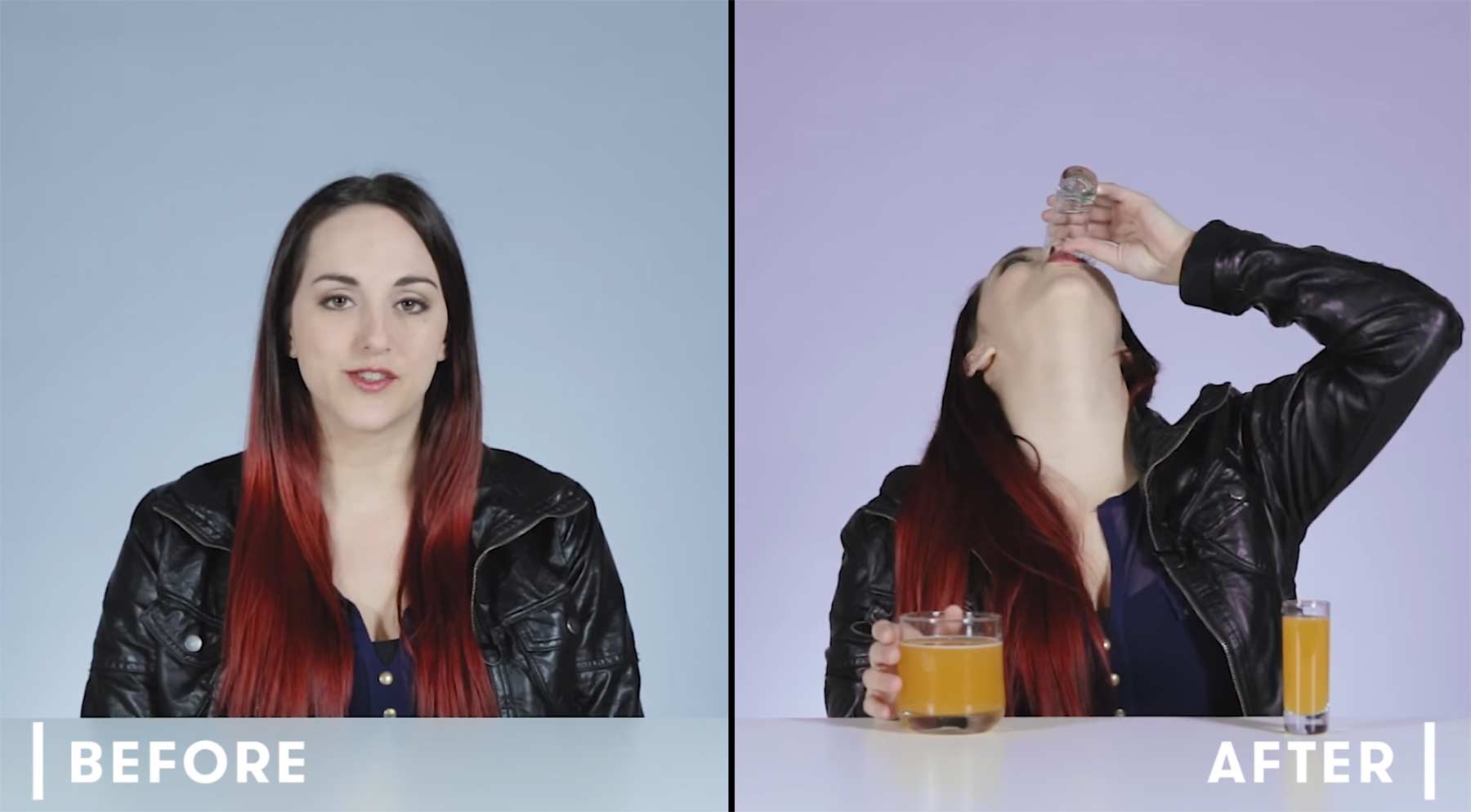 Nüchtern vs. angetrunken auf Liebesfragen antworten People-Answer-Questions-About-Love-Before-and-After-Drinking 