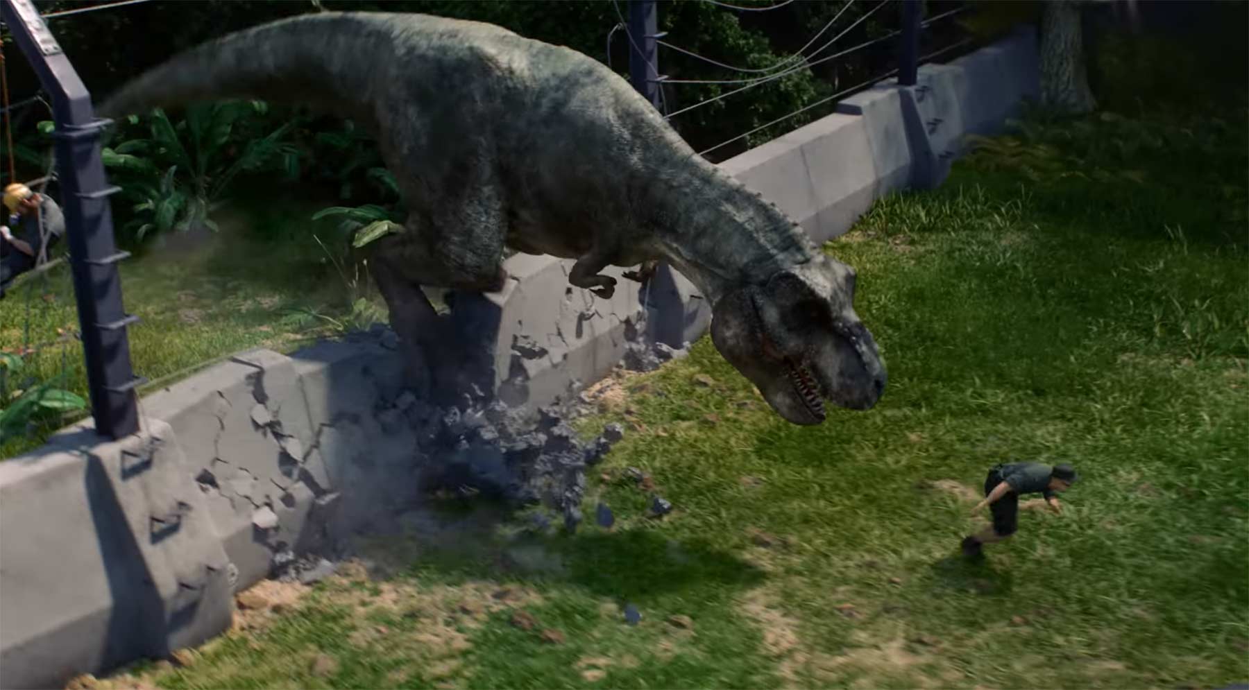 In "Jurassic World Evolution" kann man seinen eigenen Dinopark bauen Jurassic-World-Evolution 