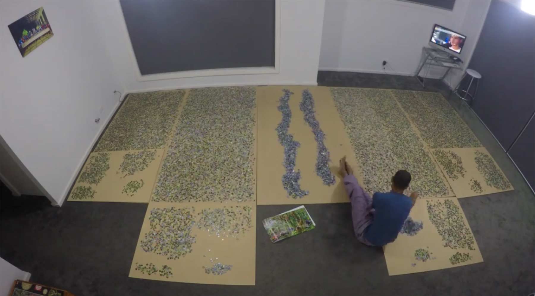 Timelapse: Bau eines Puzzles mit 33.600 Teilen timelapse-biggest-puzzle 