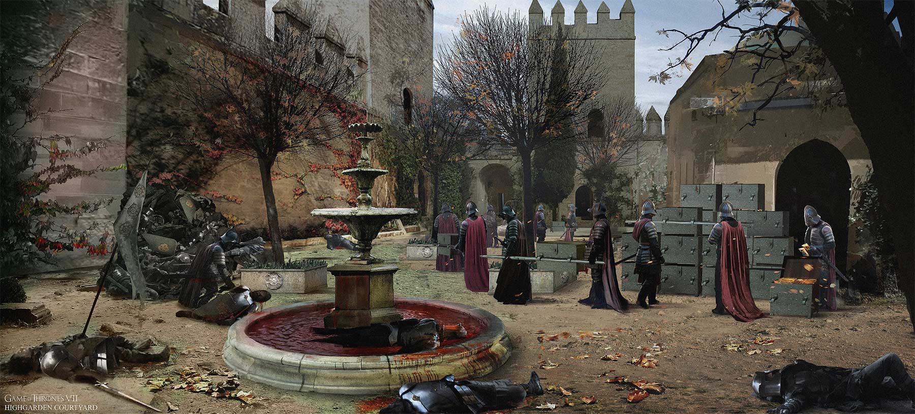 Game of Thrones Staffel 7 Concept Art Kieran-Belshaw-game-of-thrones-concept-art_15 