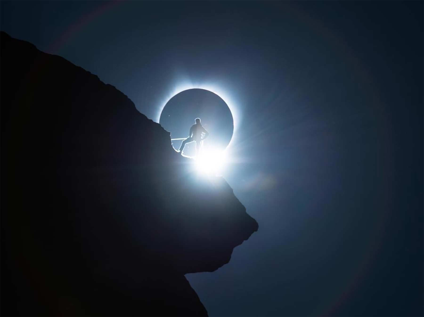 Wie Ted Hesser dieses geniale Sonnenfinsternis-Foto gemacht hat