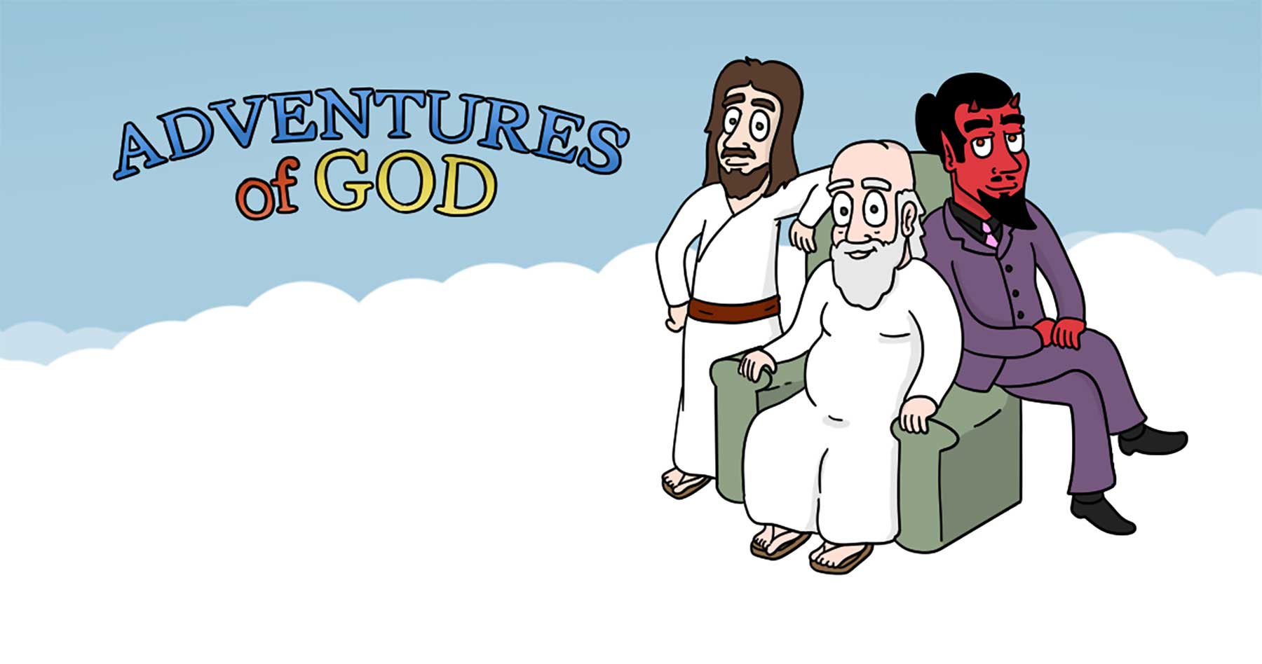 Lustiger Webcomic: Adventures of God