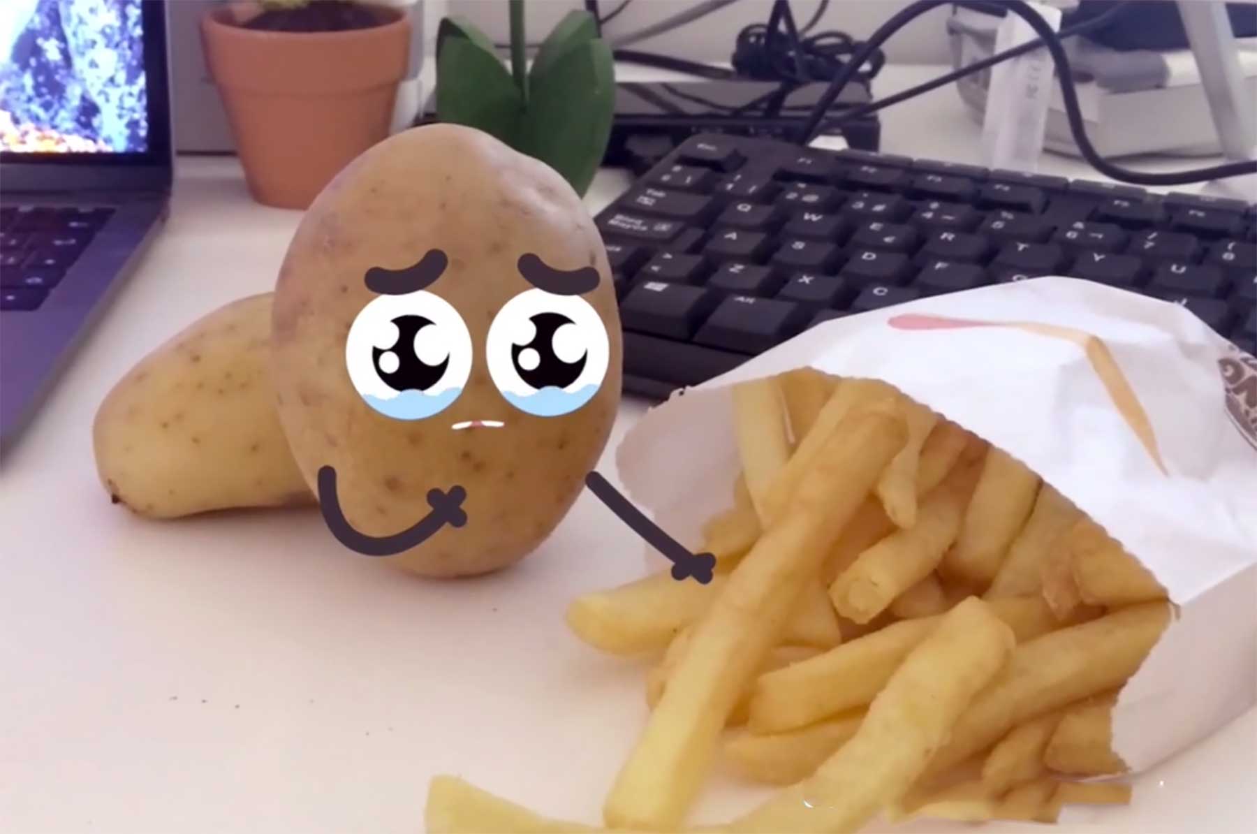 Zum Leben erweckte Lebensmittel cutefoodporn 