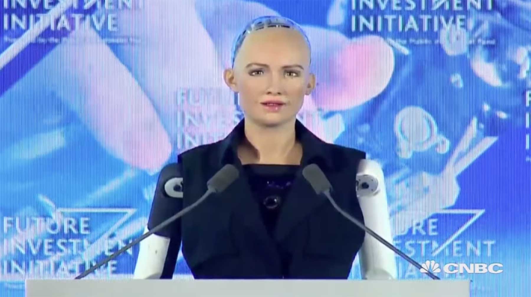 Sophia ist der erste eingebürgerte Roboter sophia-roboter 