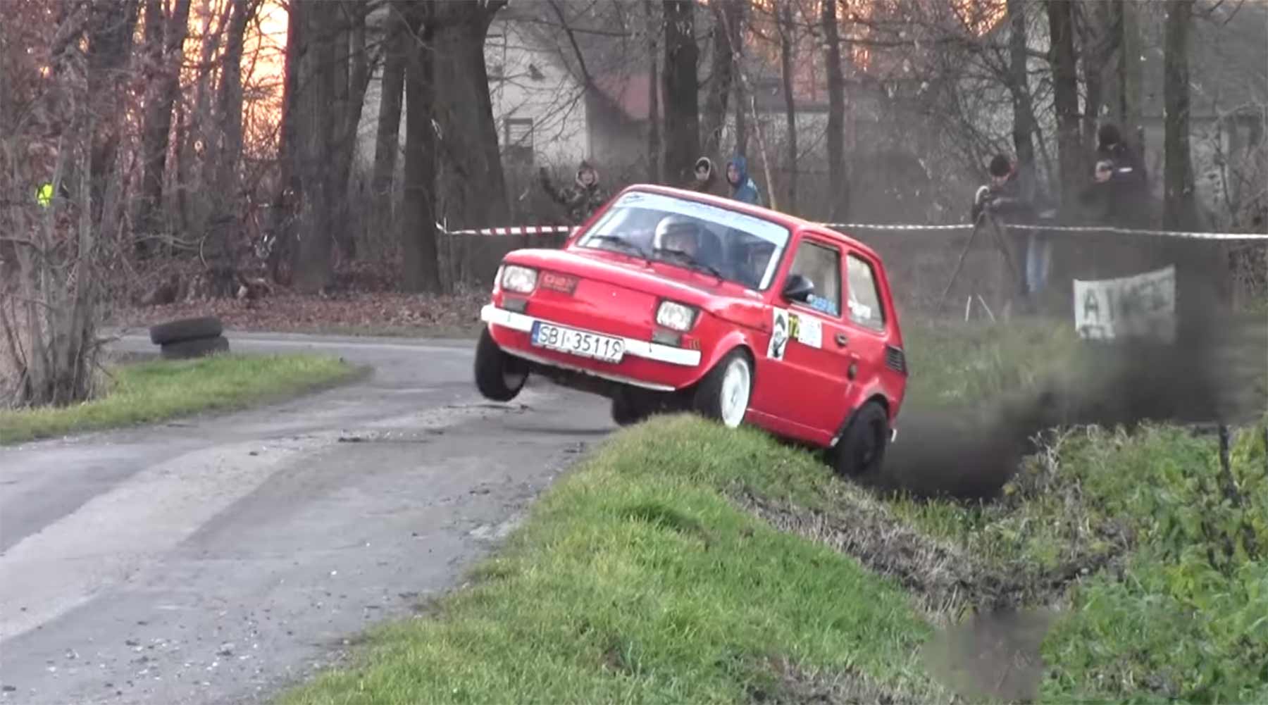 Kleiner Fiat 126 verzückt als Rallye-Raser fiat-126-rallyerennen 