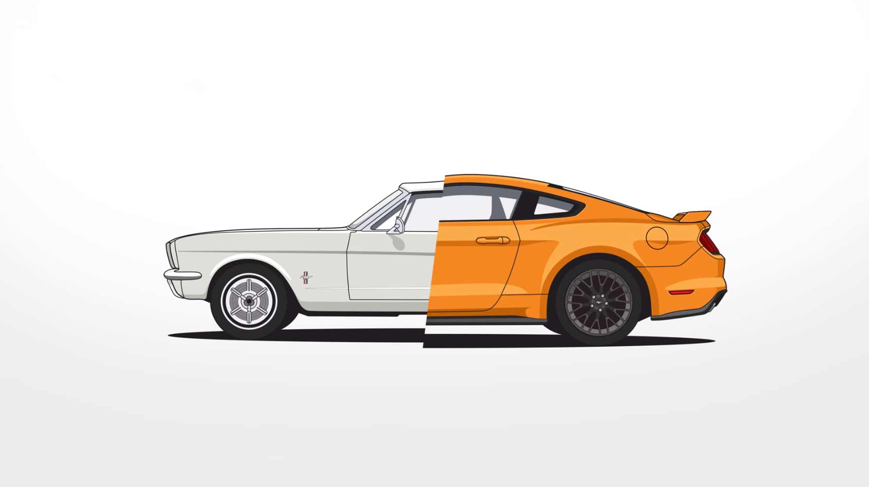 Evolution des Ford Mustang