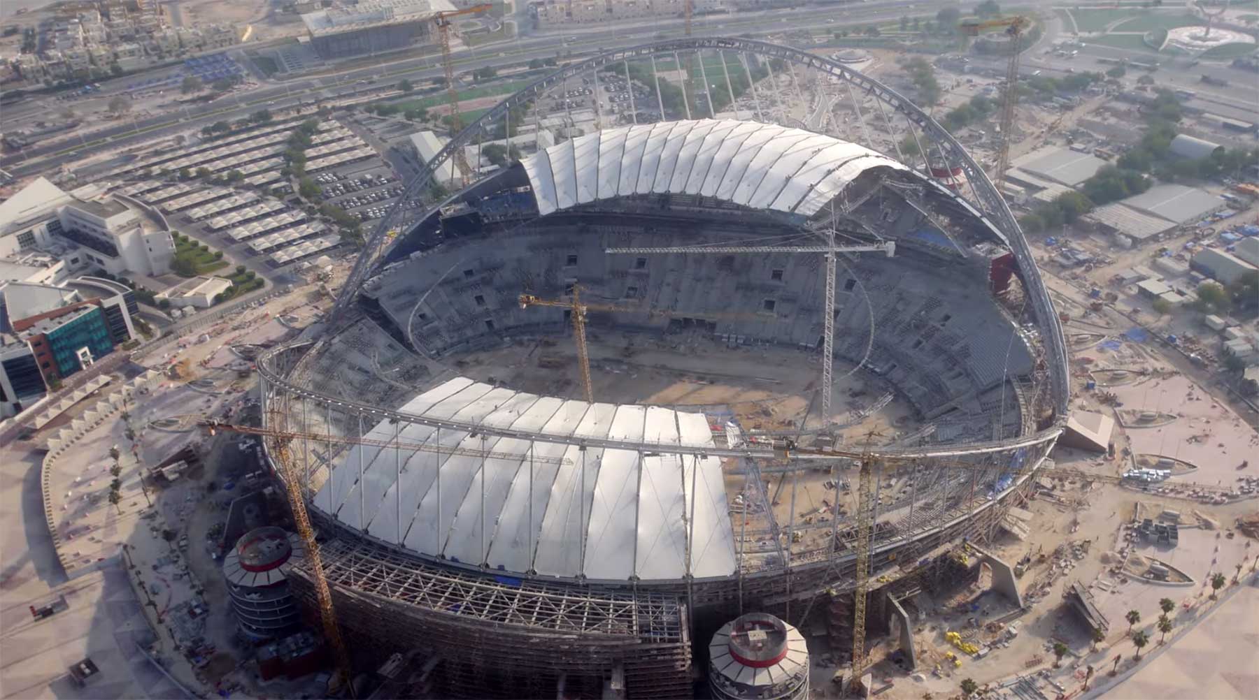 Timelapse: 3 Jahre Stadionumbau in 5 Minuten